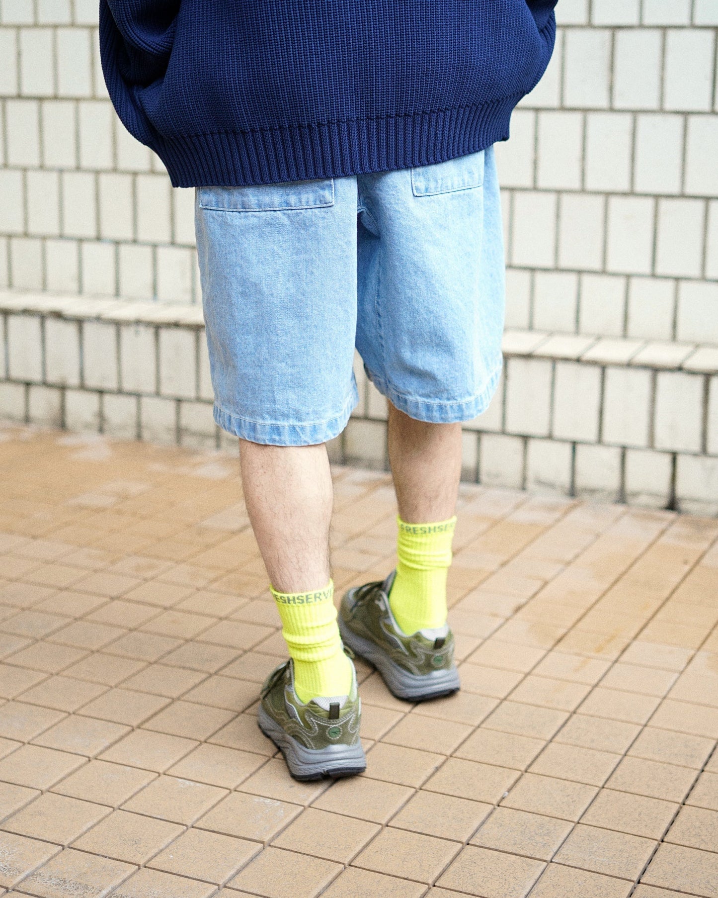 FreshService CORPORATE EASY DENIM SHORTS