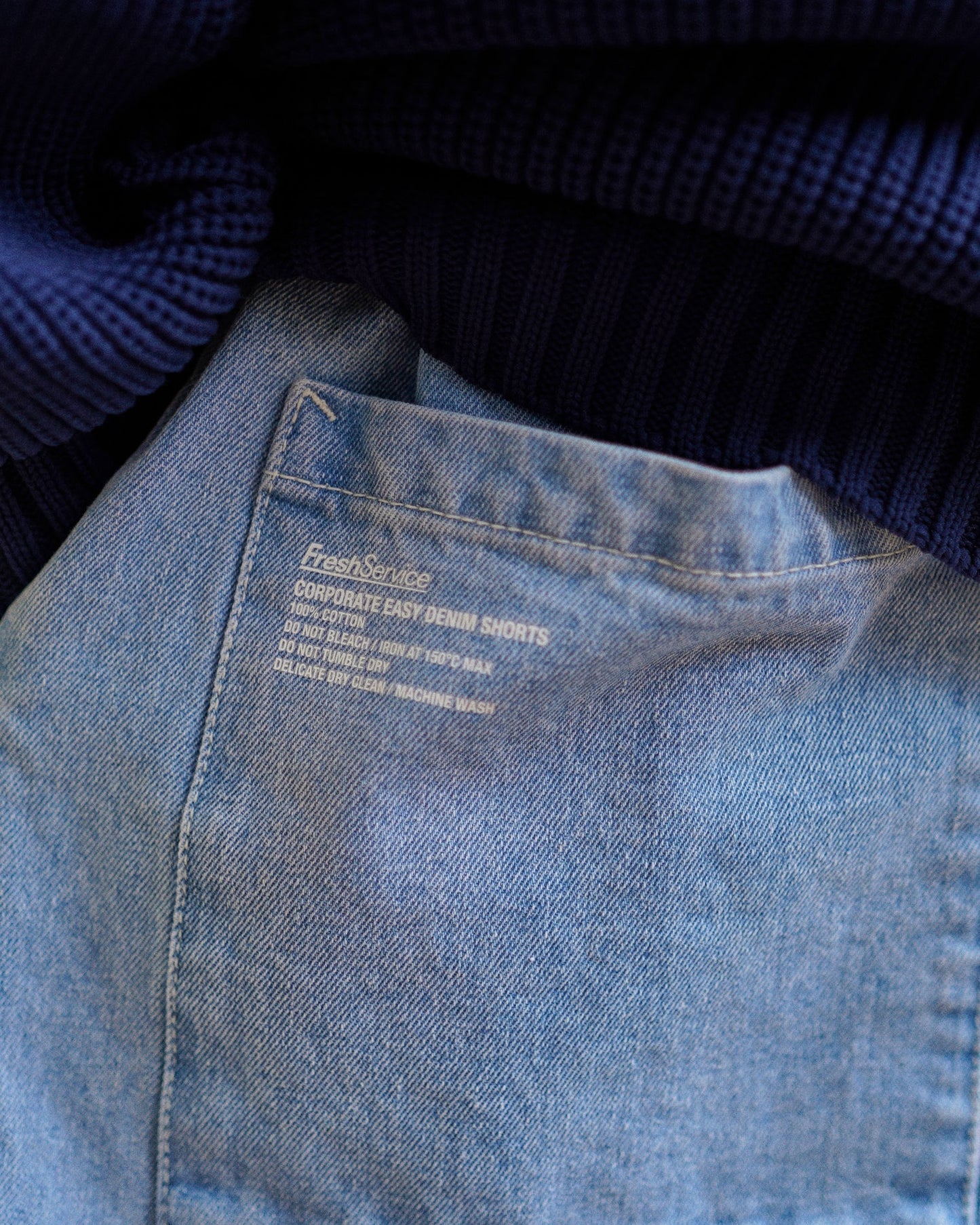 FreshService CORPORATE EASY DENIM SHORTS