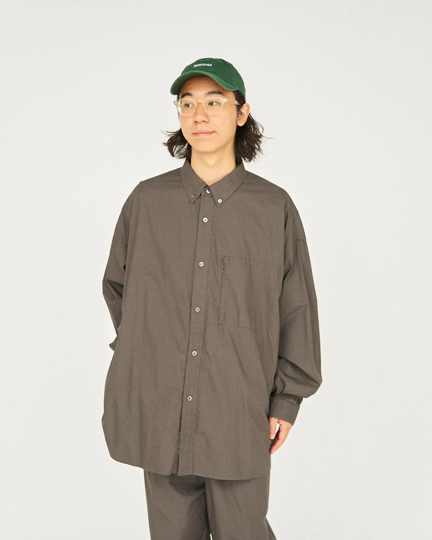 FreshService UTILITY L/S B.D SHIRT