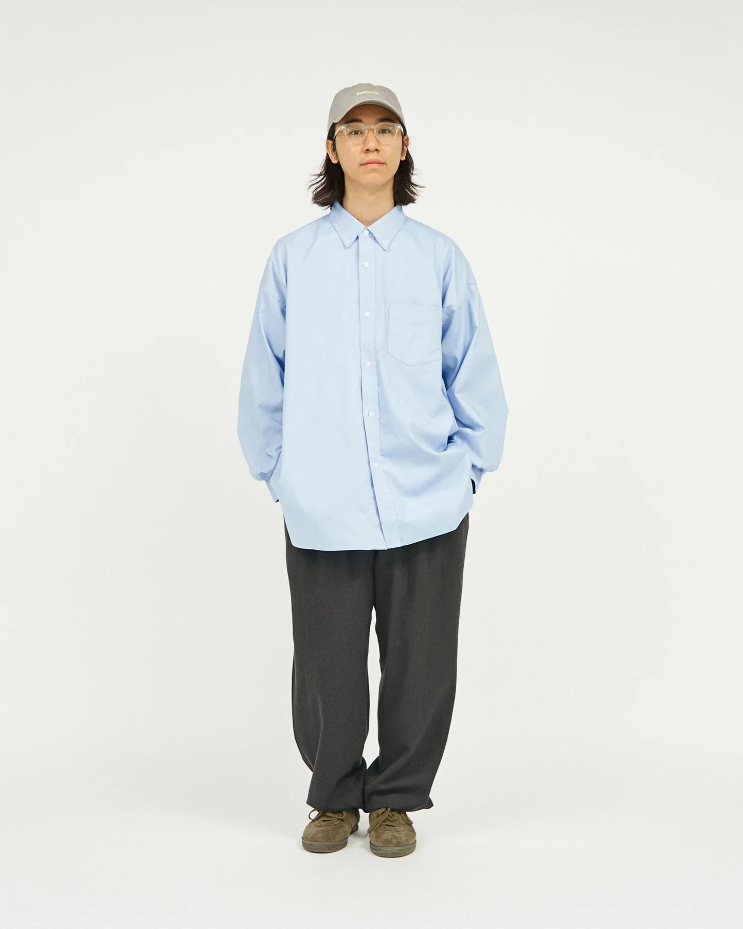 FreshService DRY OXFORD CORPORATE L/S B.D. SHIRT