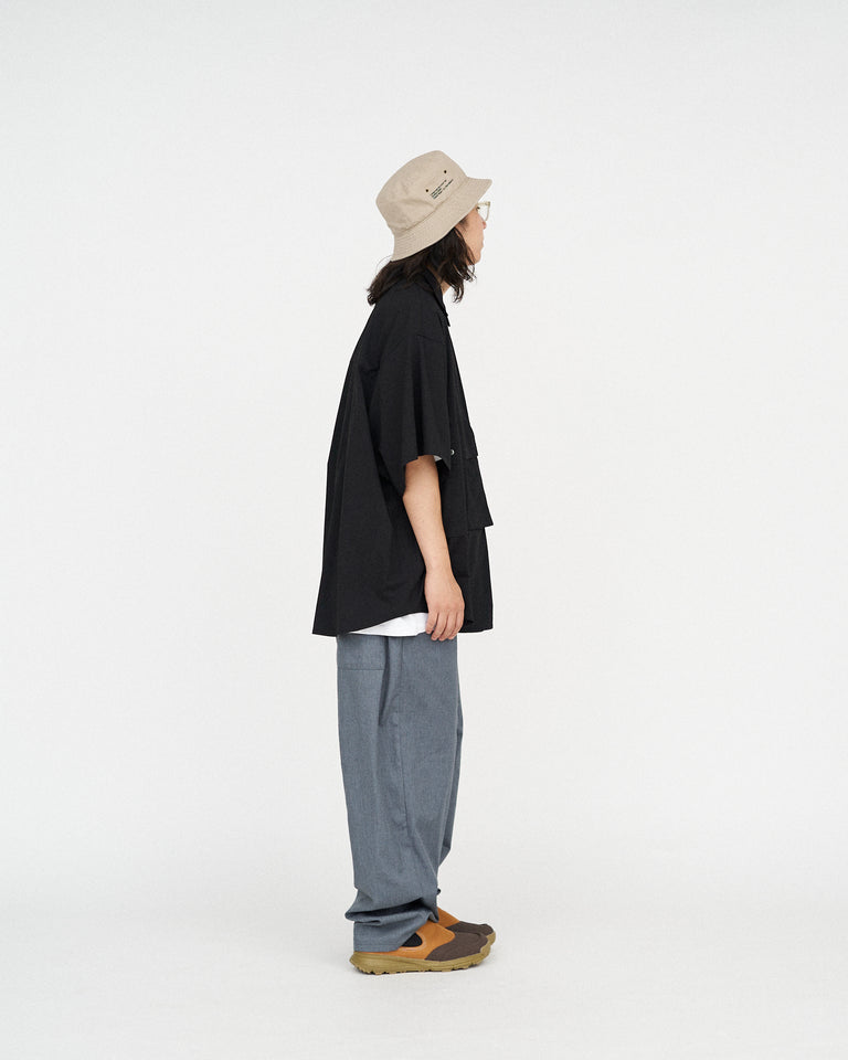 FreshService MICRO TYPEWRITER FLAP POCKET S/S SHIRT