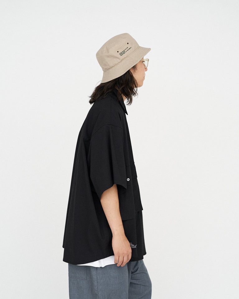 FreshService MICRO TYPEWRITER FLAP POCKET S/S SHIRT
