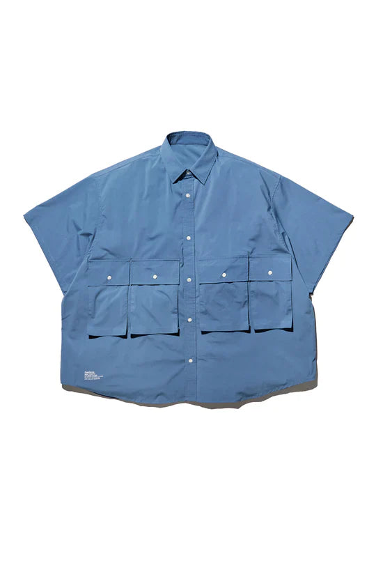 FreshService MICRO TYPEWRITER FLAP POCKET S/S SHIRT