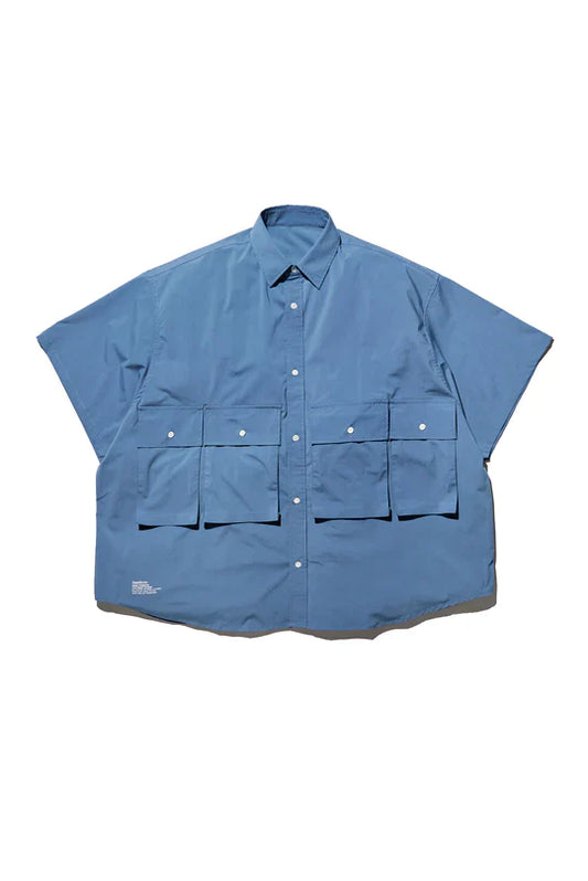 FreshService MICRO TYPEWRITER FLAP POCKET S/S SHIRT