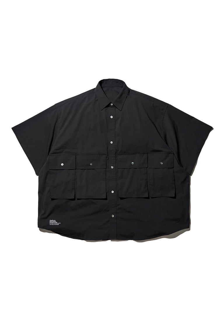 FreshService MICRO TYPEWRITER FLAP POCKET S/S SHIRT