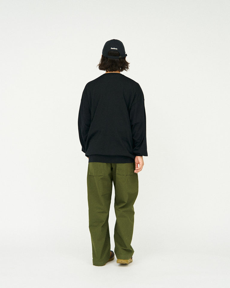 FreshService TECH HIGH GAUGE CREW NECK KNIT