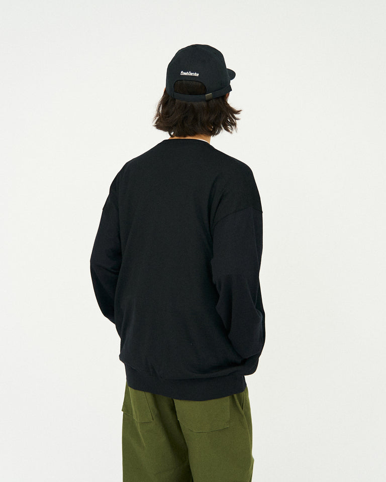 FreshService TECH HIGH GAUGE CREW NECK KNIT