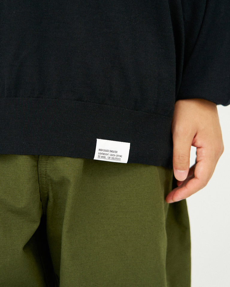 FreshService TECH HIGH GAUGE CREW NECK KNIT