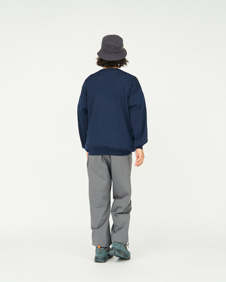 FreshService TECH HIGH GAUGE CREW NECK KNIT