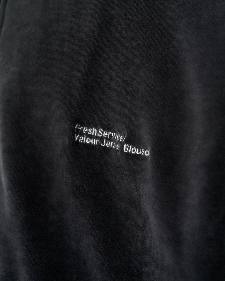 FreshService VELOUR JERSEY BLOUSON
