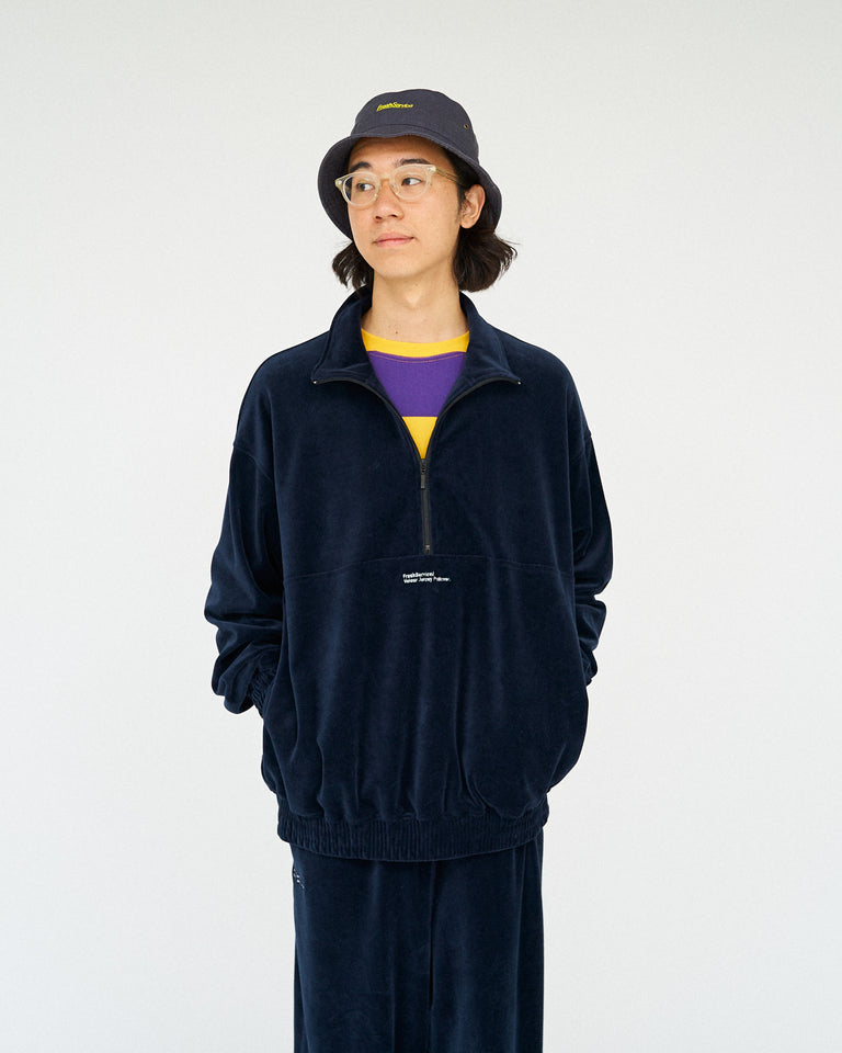 FreshService VELOUR JERSEY PULLOVER