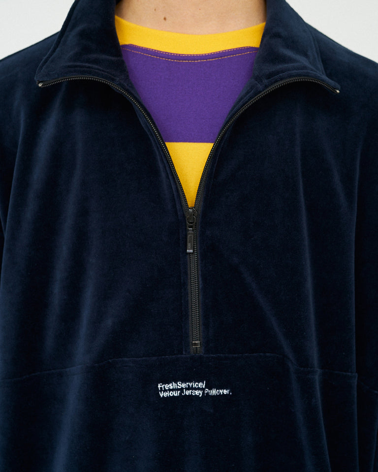 FreshService VELOUR JERSEY PULLOVER