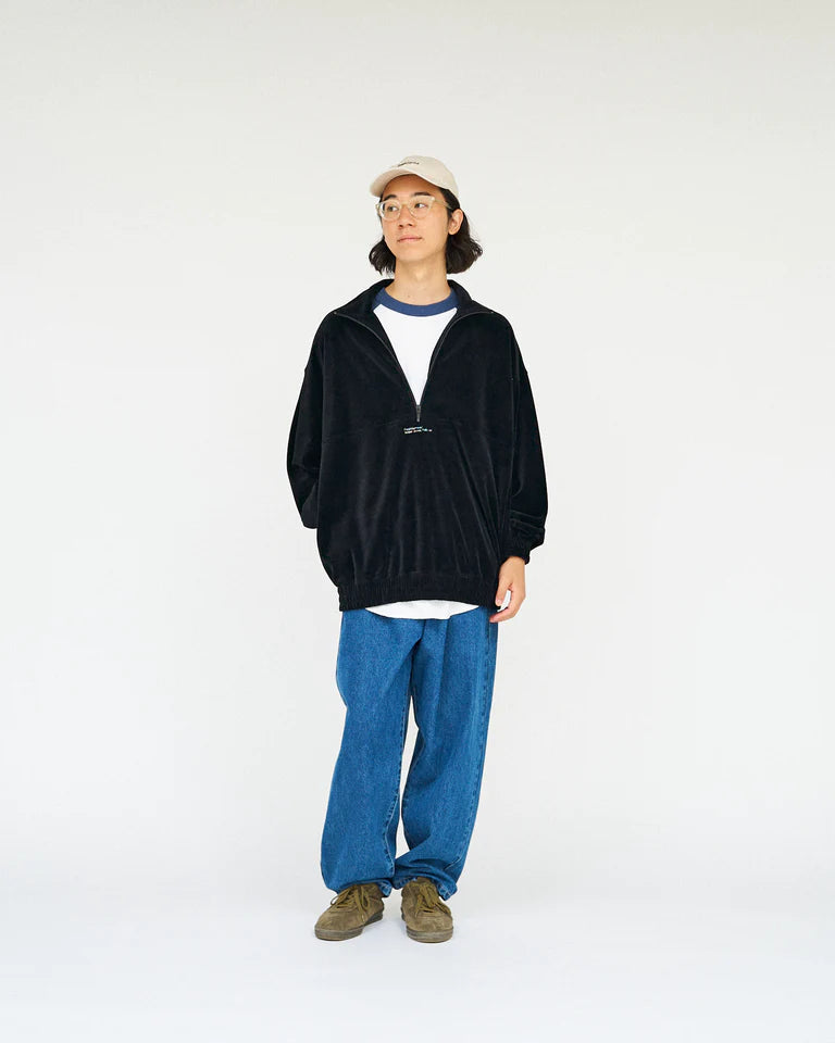 FreshService VELOUR JERSEY PULLOVER