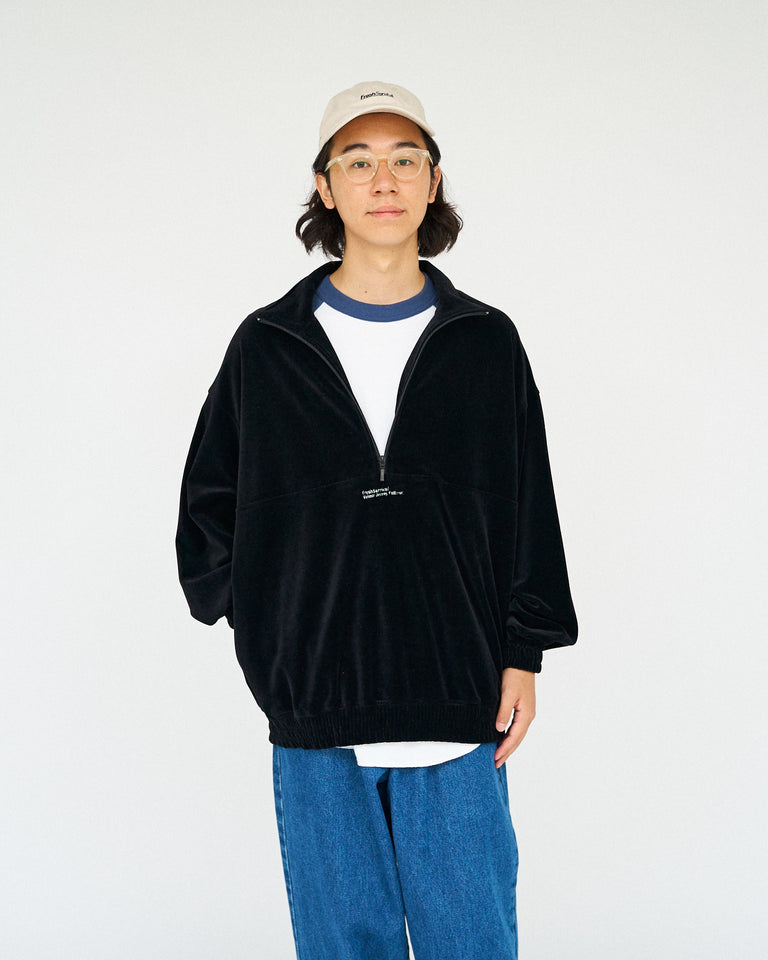 FreshService VELOUR JERSEY PULLOVER
