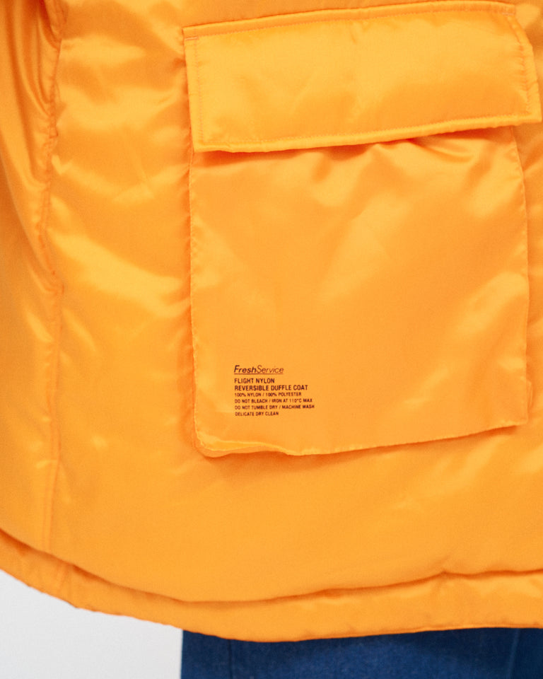 FreshService FLIGHT NYLON REVERSIBLE DUFFLE COAT