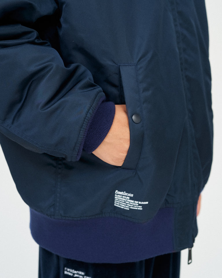 FreshService FLIGHT NYLON REVERSIBLE SWING TOP BLOUSON