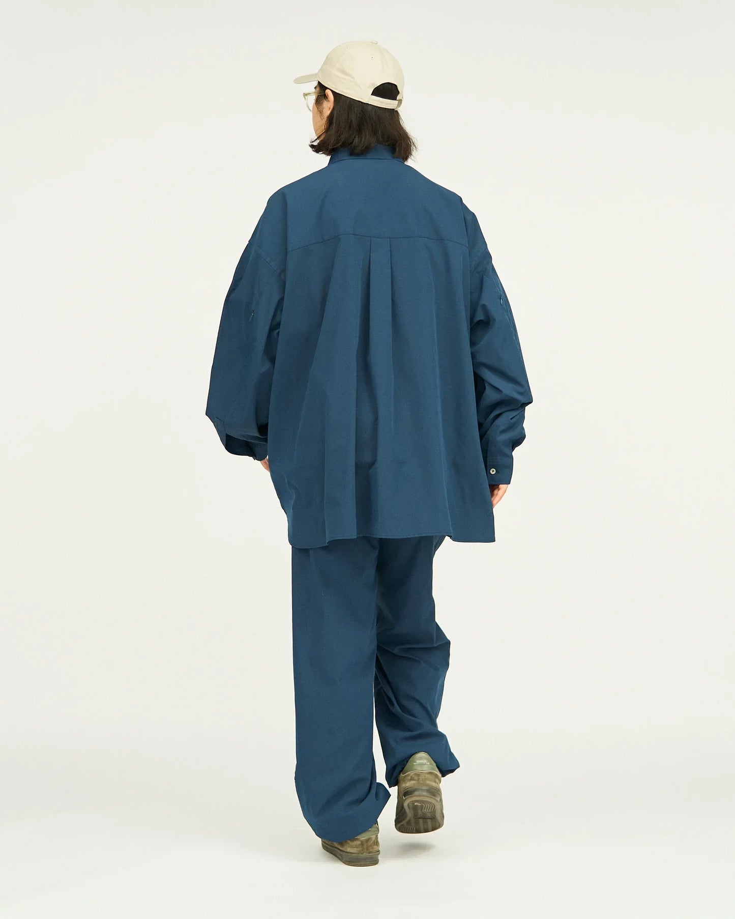 FreshService STRETCH MATTE TAFFETA REGULAR COLLAR SHIRT