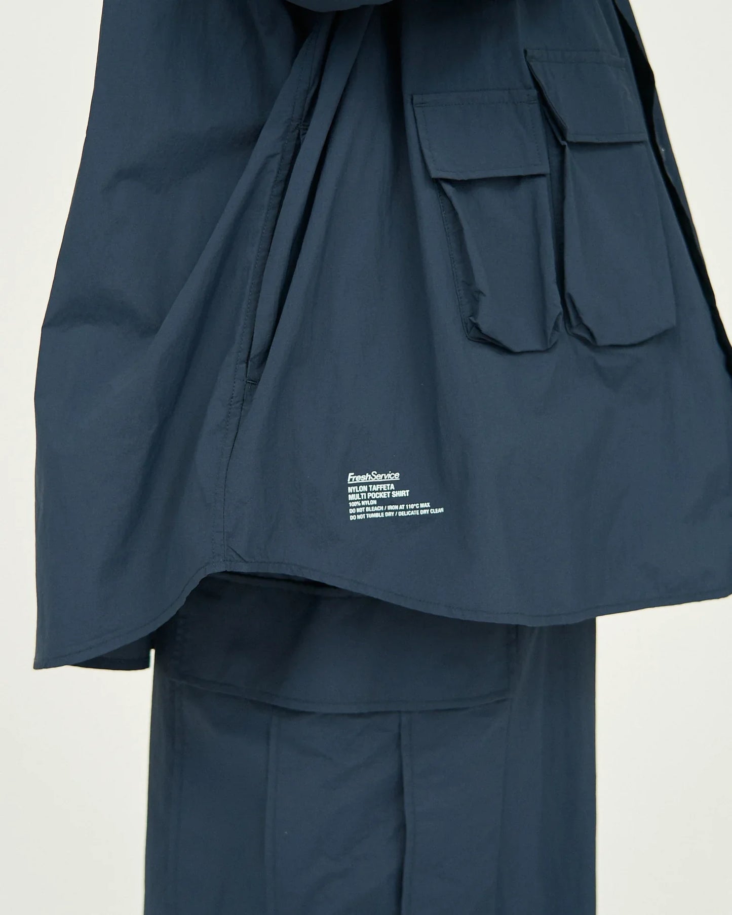 FreshService NYLON TAFFETA MULTI POCKET SHIRT
