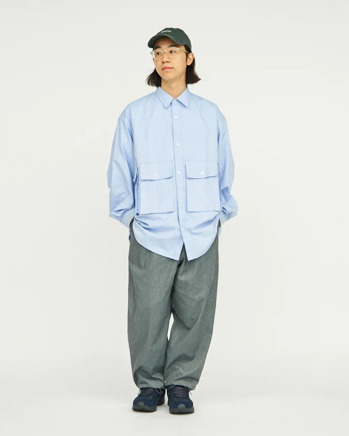 FreshService DRY OXFORD FLAP POCKET L/S SHIRT