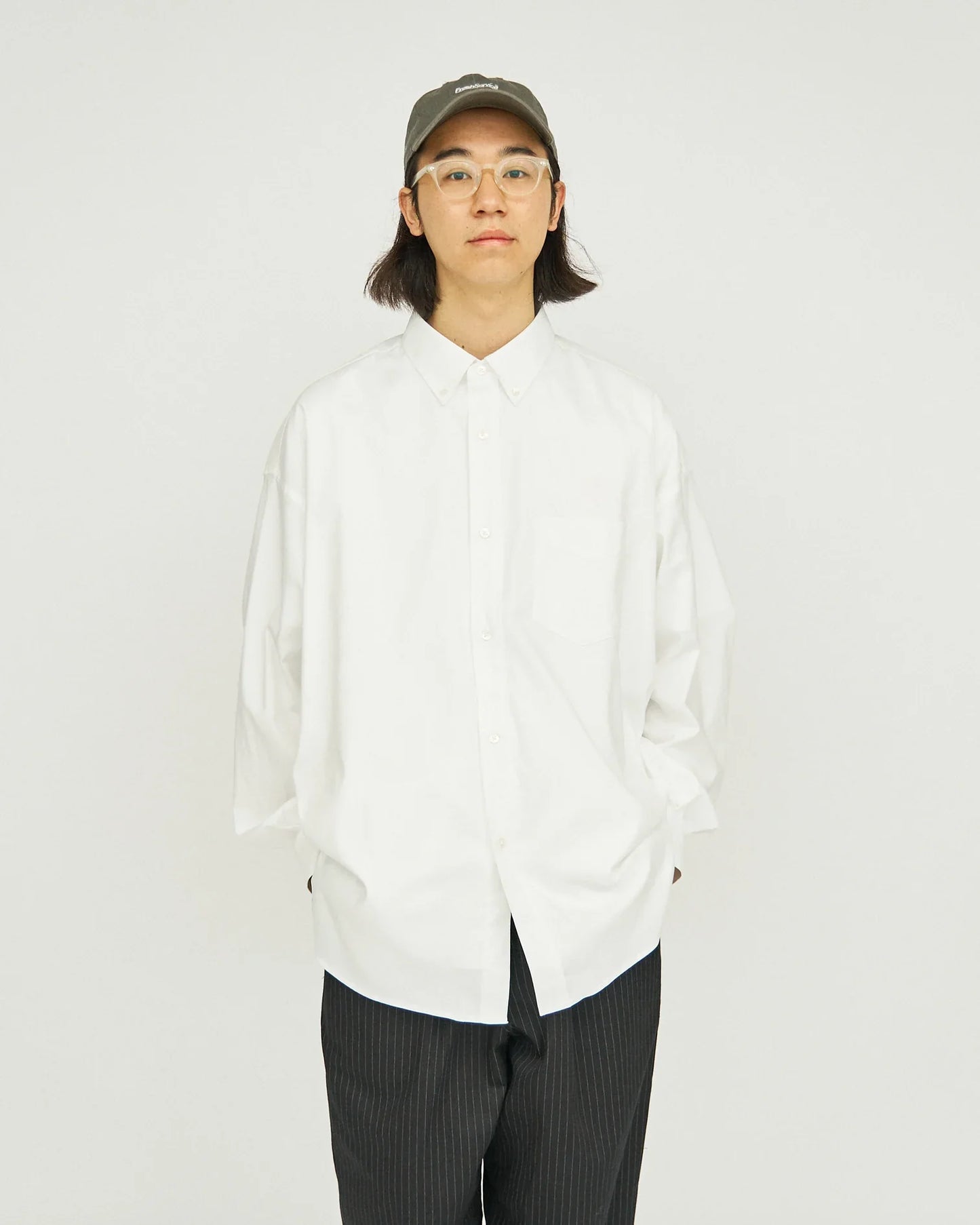 FreshService DRY OXFORD CORPORATE L/S B.D. SHIRT