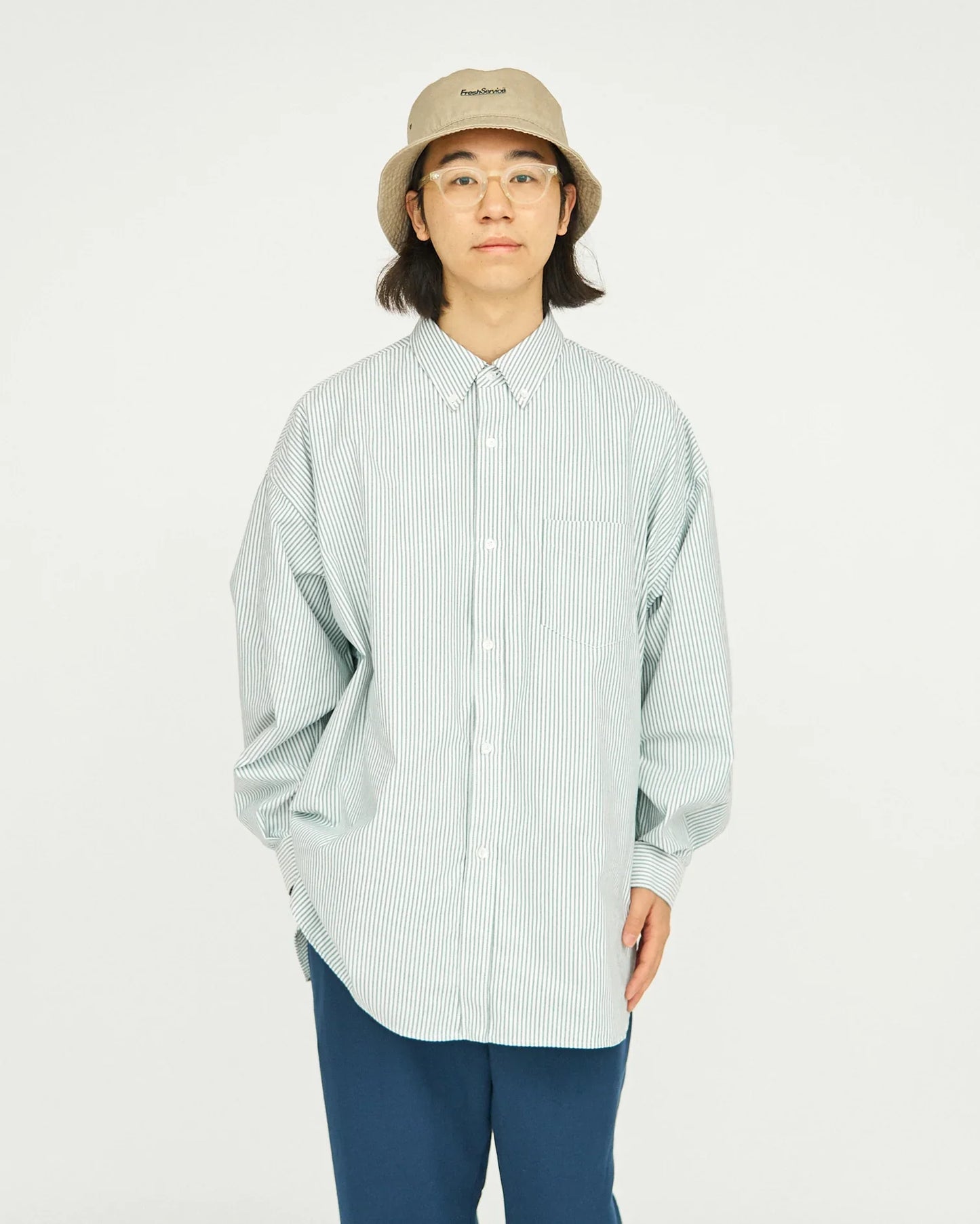 FreshService DRY OXFORD CORPORATE L/S B.D. SHIRT