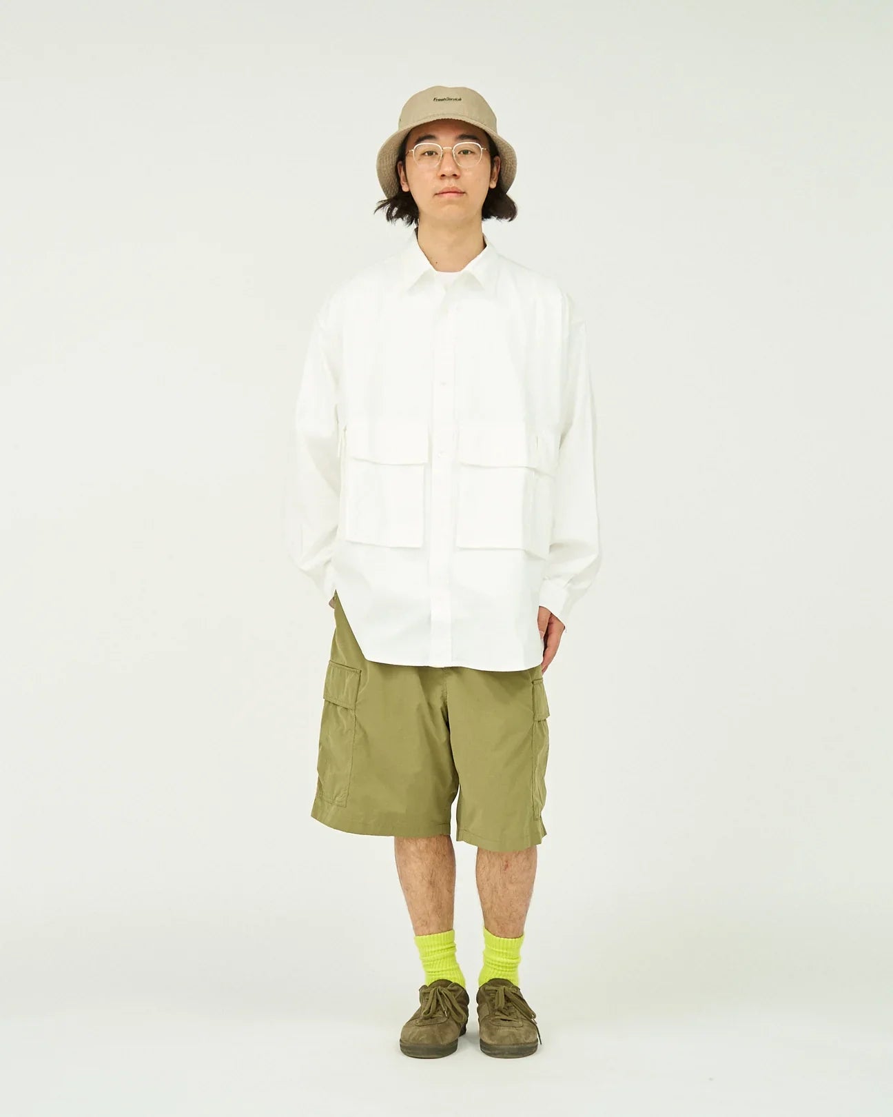 FreshService DRY TYPEWRITER OVER CARGO SHORTS