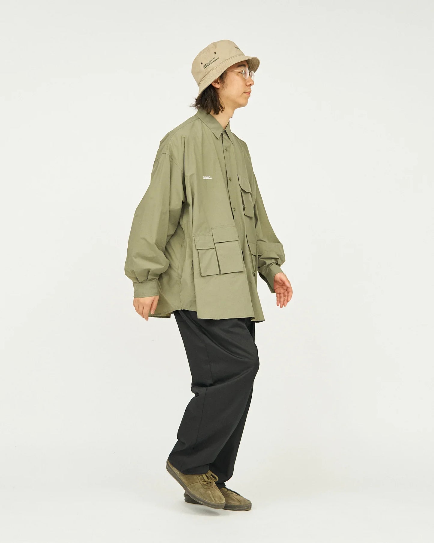 FreshService NYLON TAFFETA MULTI POCKET SHIRT