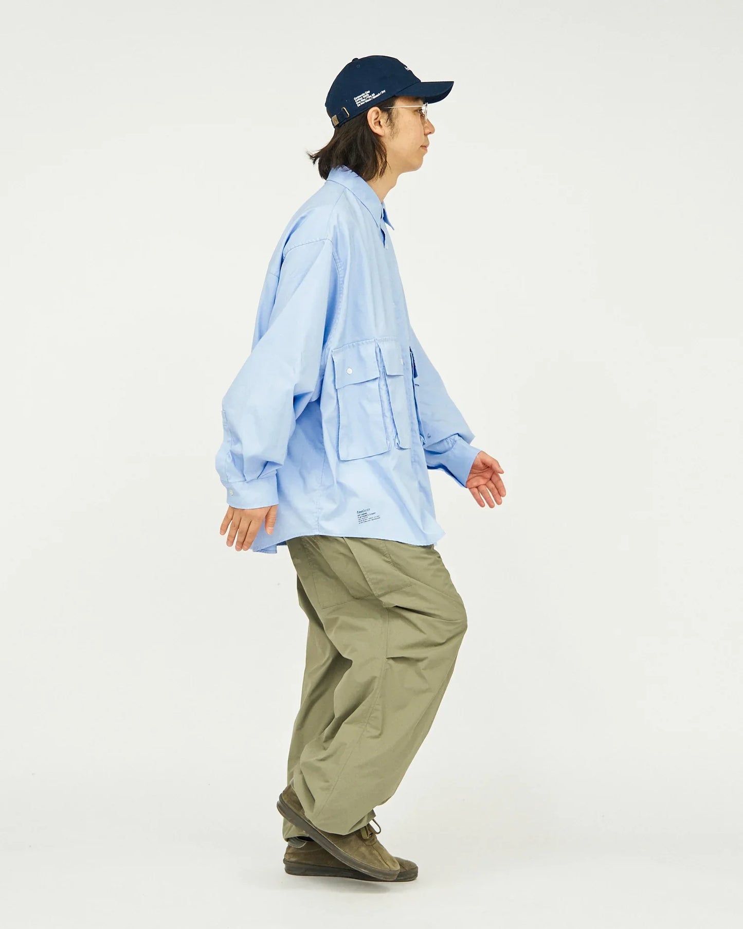 FreshService NYLON TAFFETA UPWARD CARGO POCKET PANTS