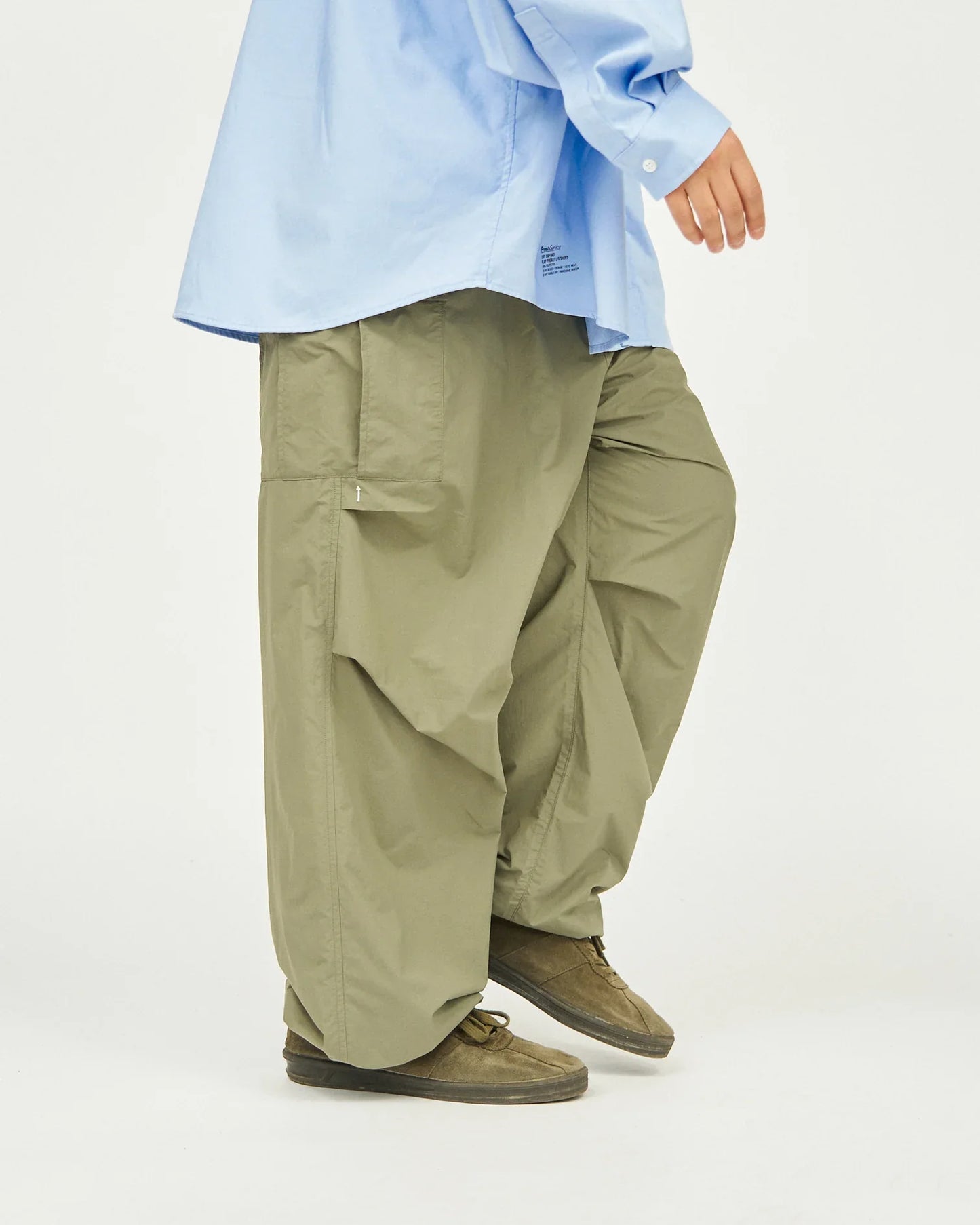 FreshService NYLON TAFFETA UPWARD CARGO POCKET PANTS
