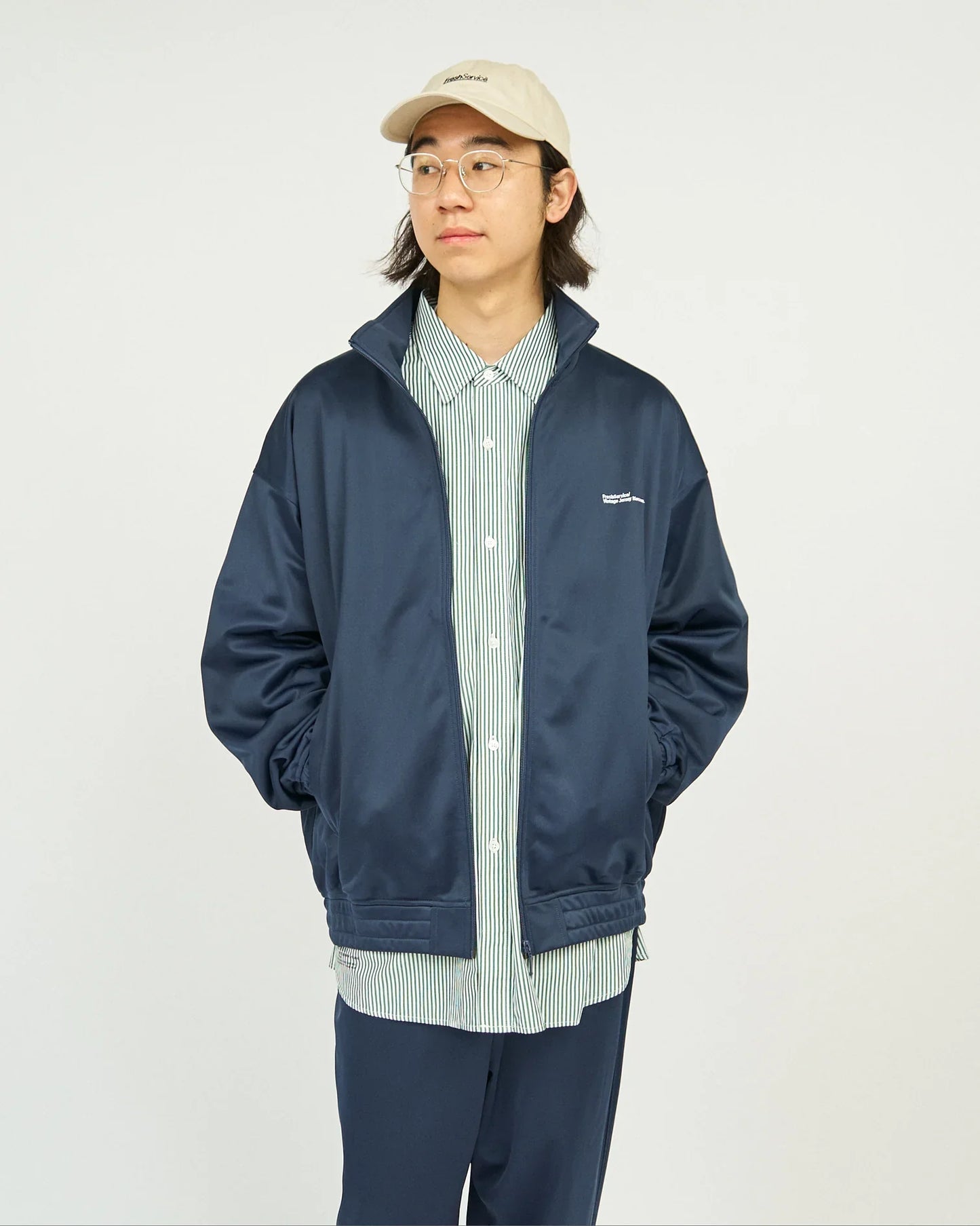 FreshService VINTAGE JERSEY BLOUSON