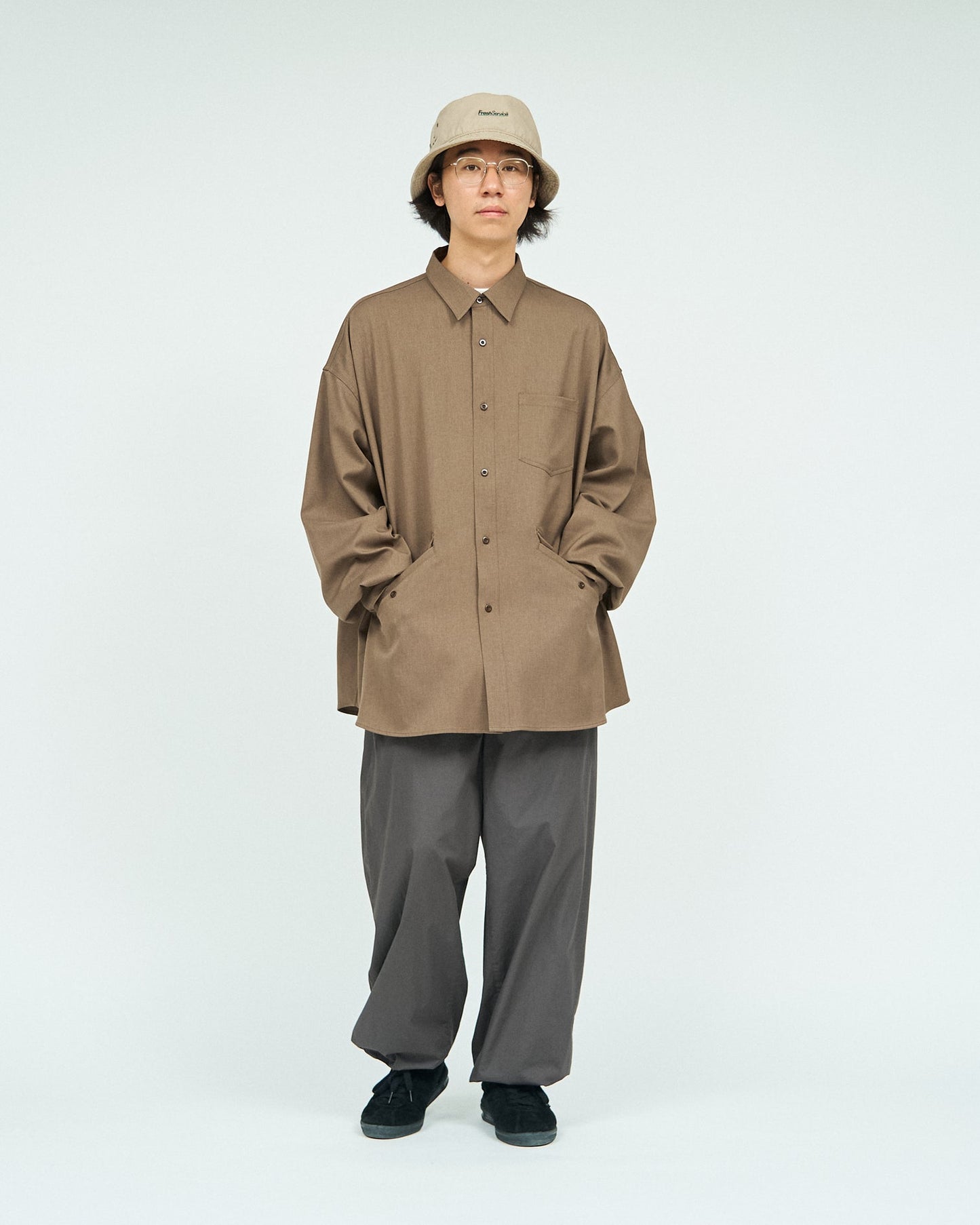 FreshService WOOLY TWILL TECH SHIRT