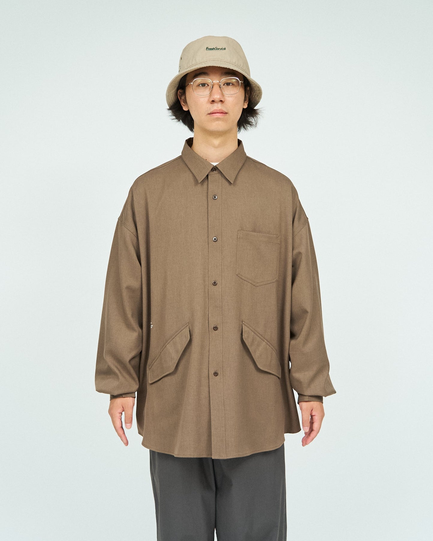 FreshService WOOLY TWILL TECH SHIRT