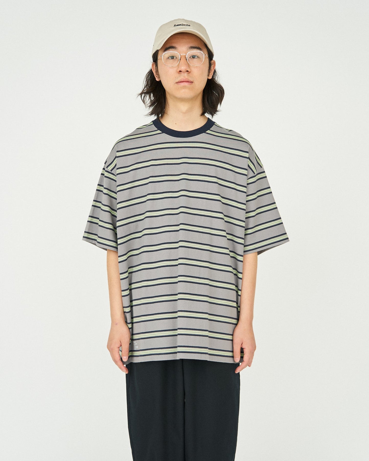 FreshService MULTI BORDER S/S TEE