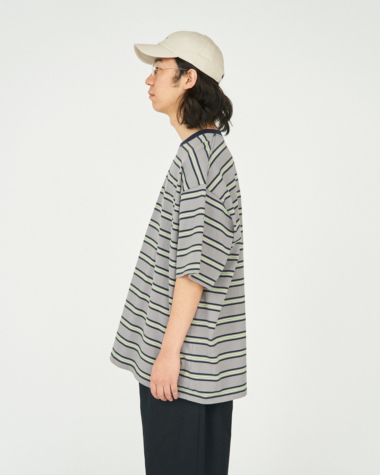 FreshService MULTI BORDER S/S TEE