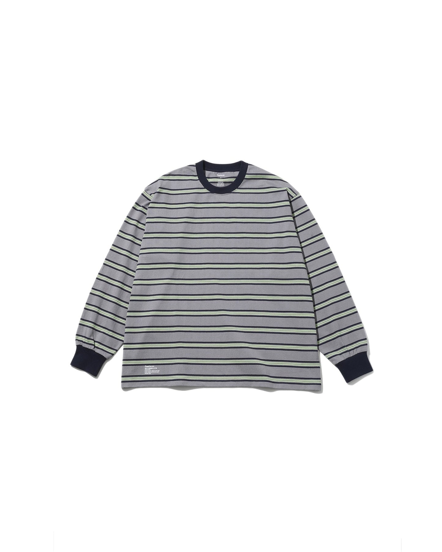FreshService MULTI BORDER L/S TEE
