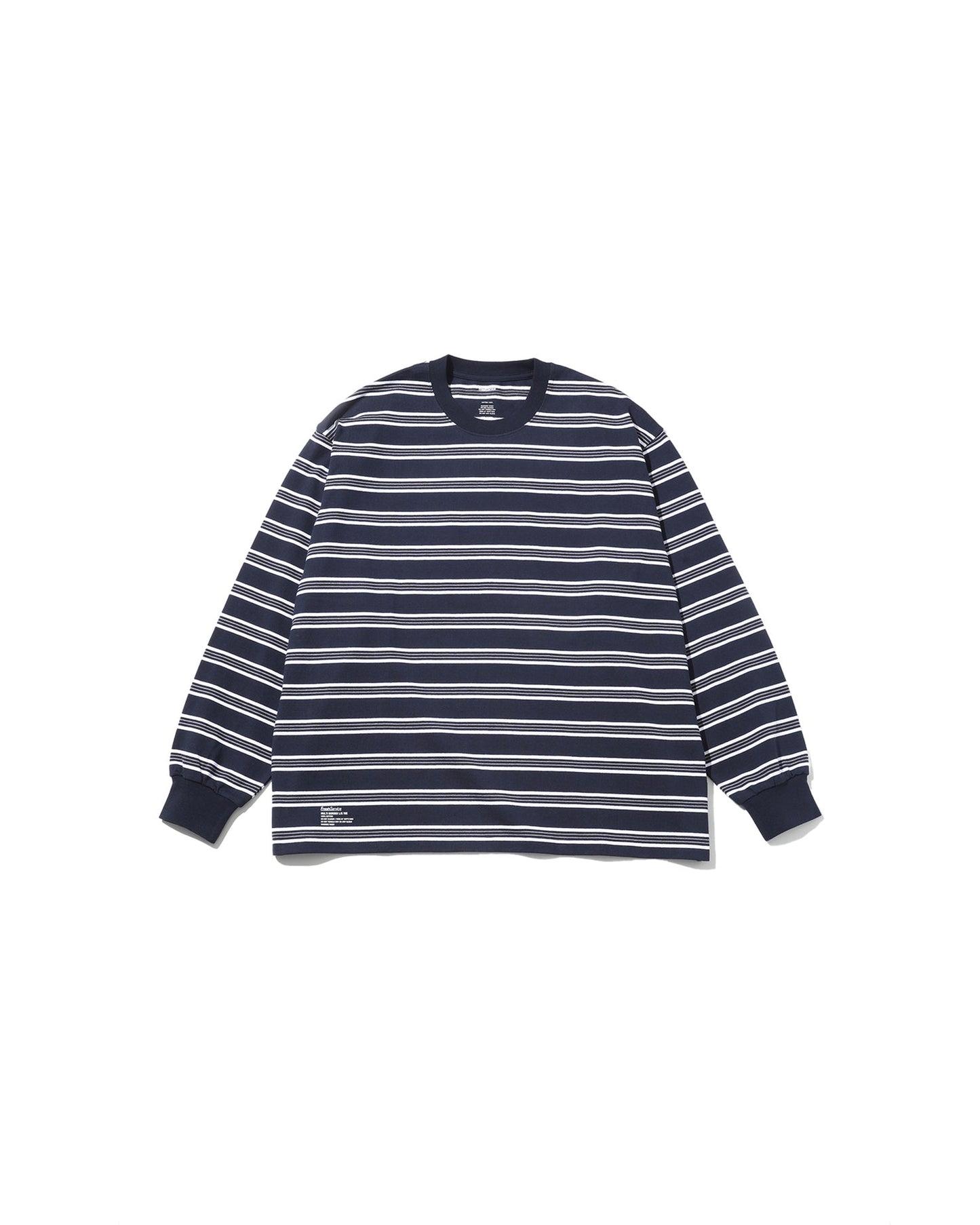FreshService MULTI BORDER L/S TEE