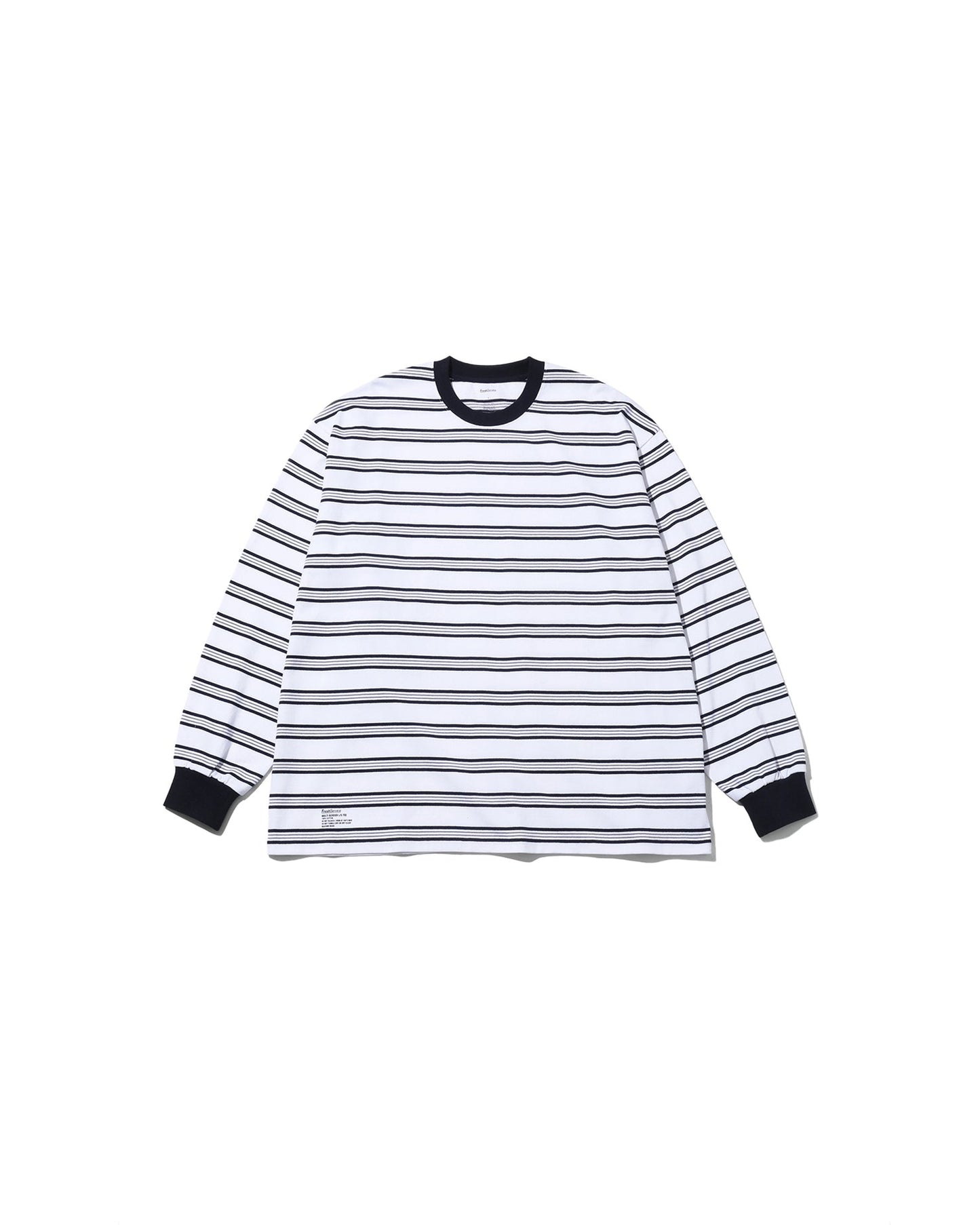 FreshService MULTI BORDER L/S TEE