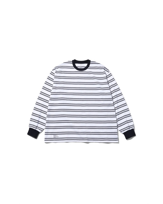 FreshService MULTI BORDER L/S TEE