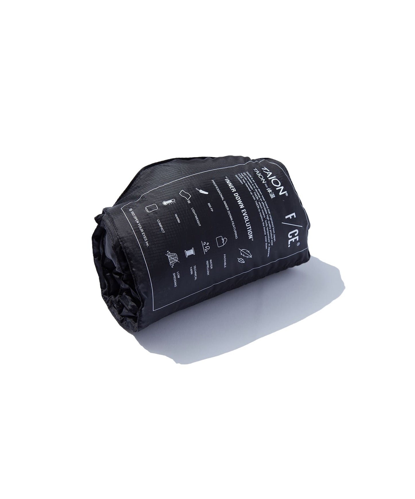 TAION BY F/CE. PACKABLE DOWN SCARF