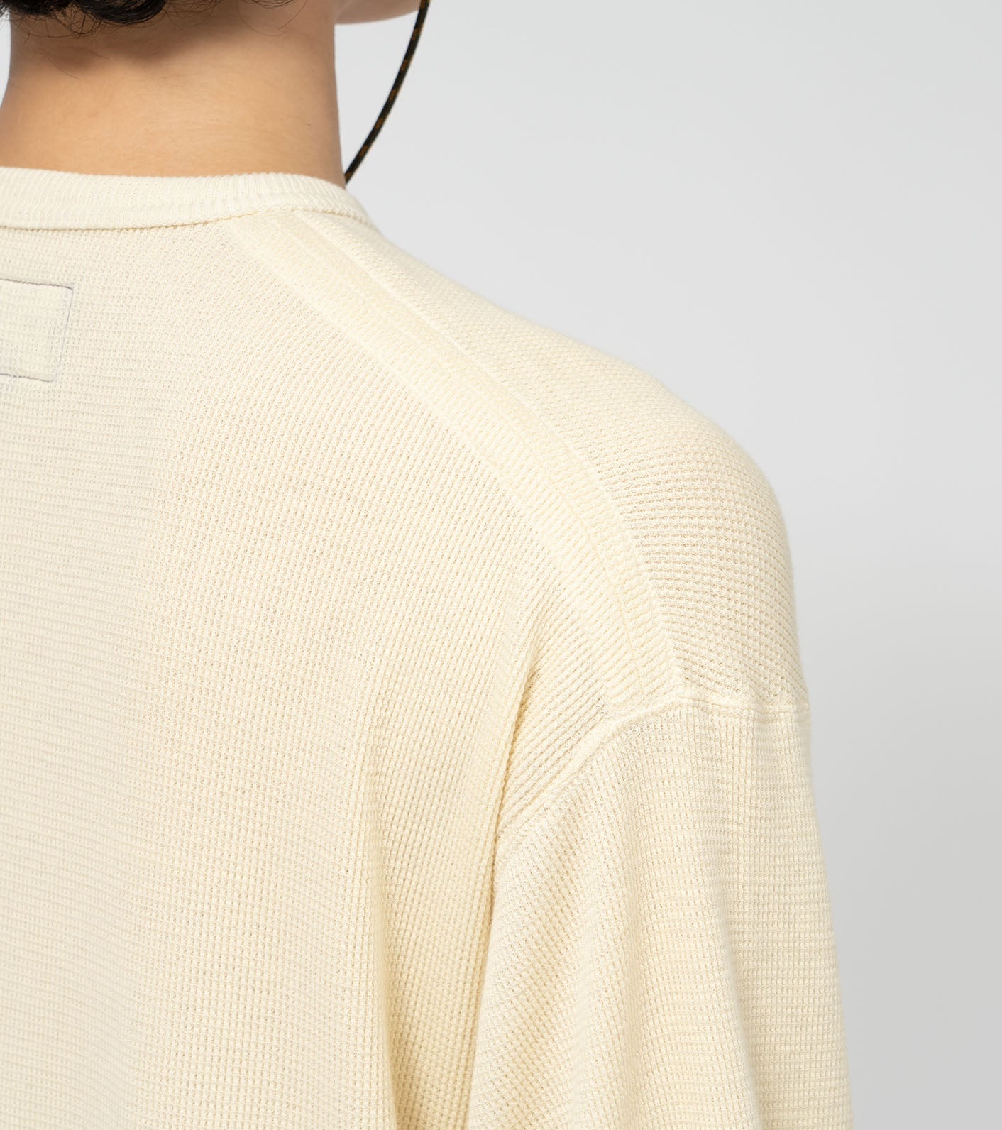 THE NORTH FACE PURPLE LABEL Field Long Sleeve Henley Neck Graphic Tee