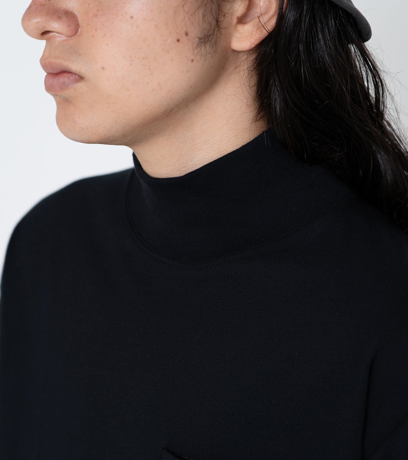 THE NORTH FACE PURPLE LABEL Field Mockneck Long Sleeve Tee