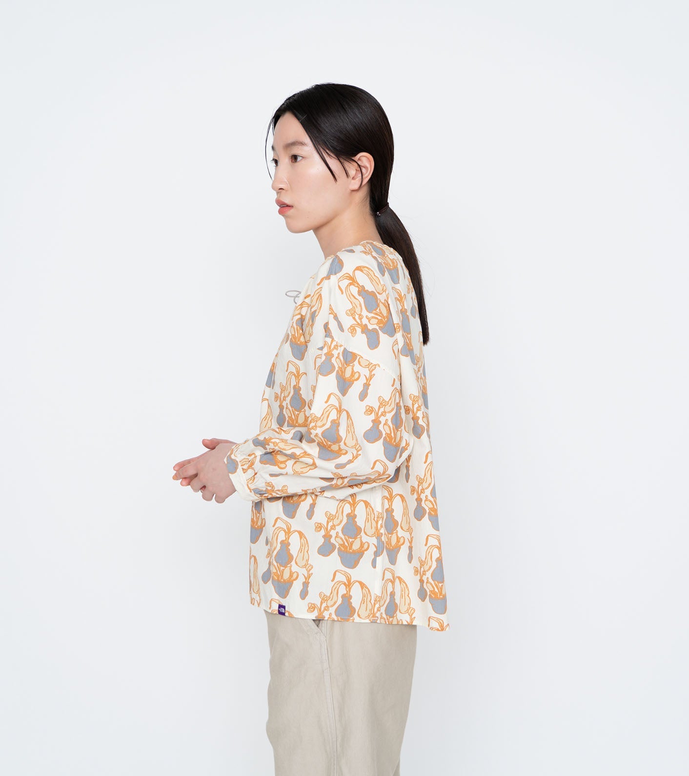 <Women's> THE NORTH FACE PURPLE LABEL Field Pullover Blouse