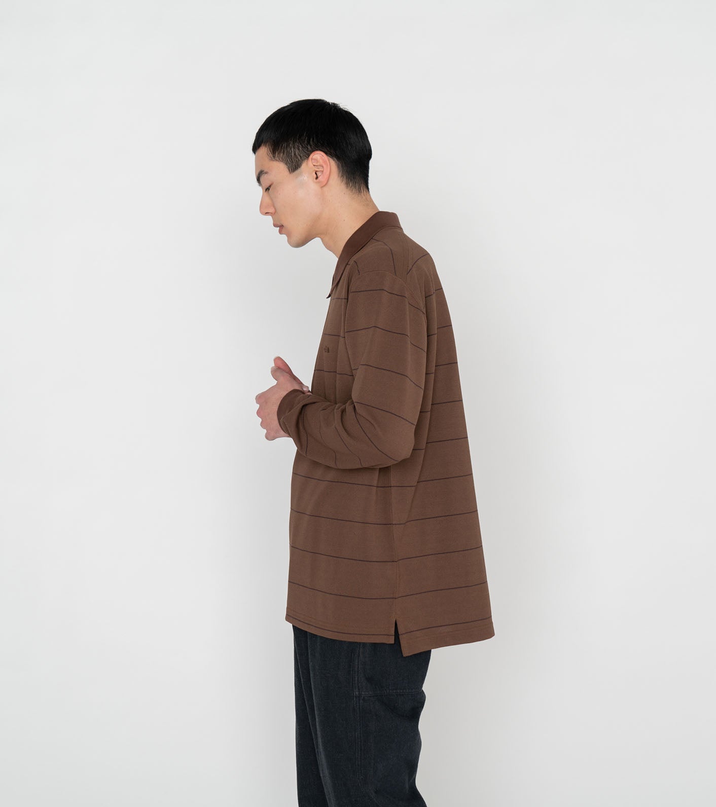 THE NORTH FACE PURPLE LABEL Field Striped Polo