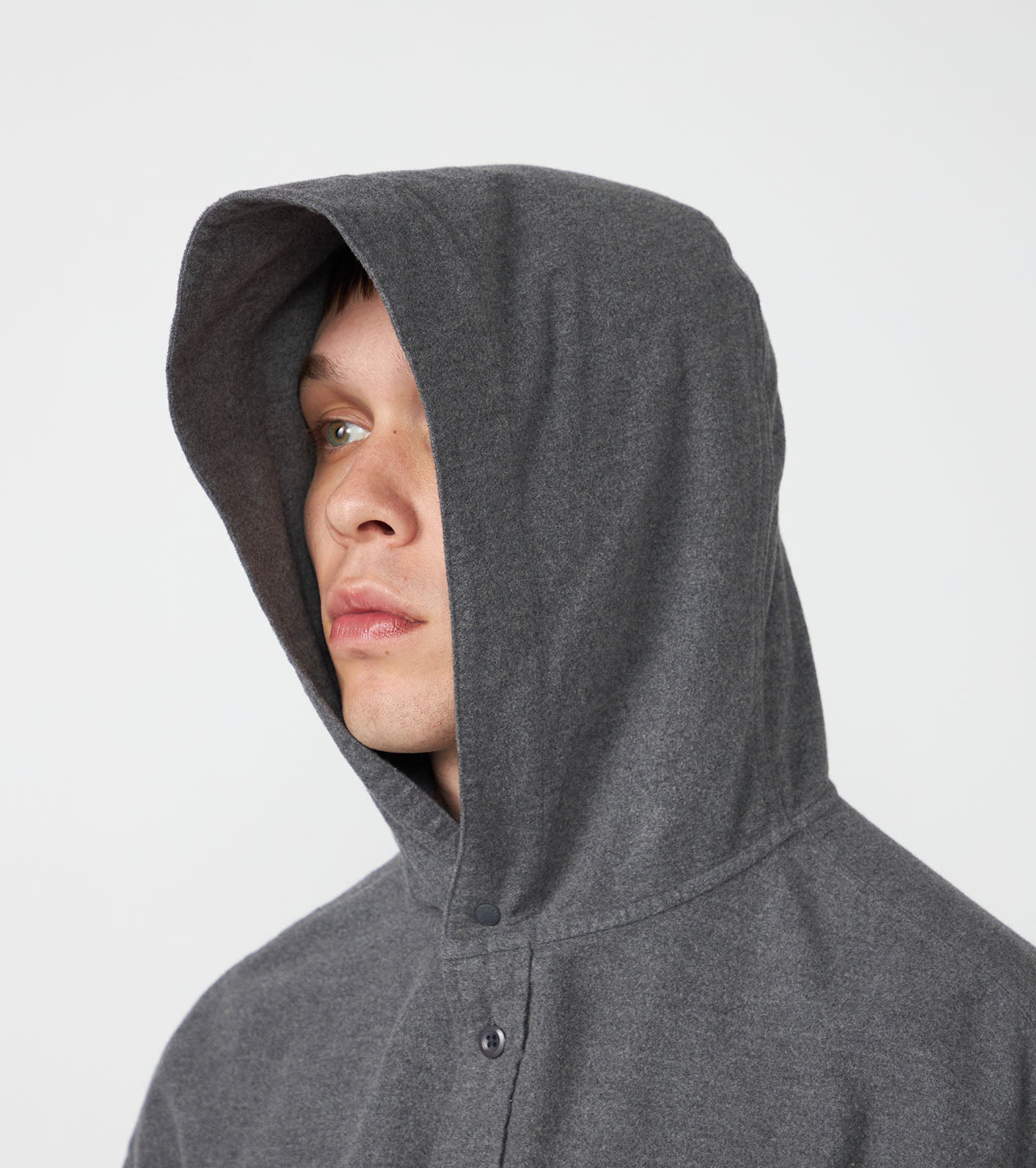 THE NORTH FACE PURPLE LABEL Flannel Mountain Hooded Shirt