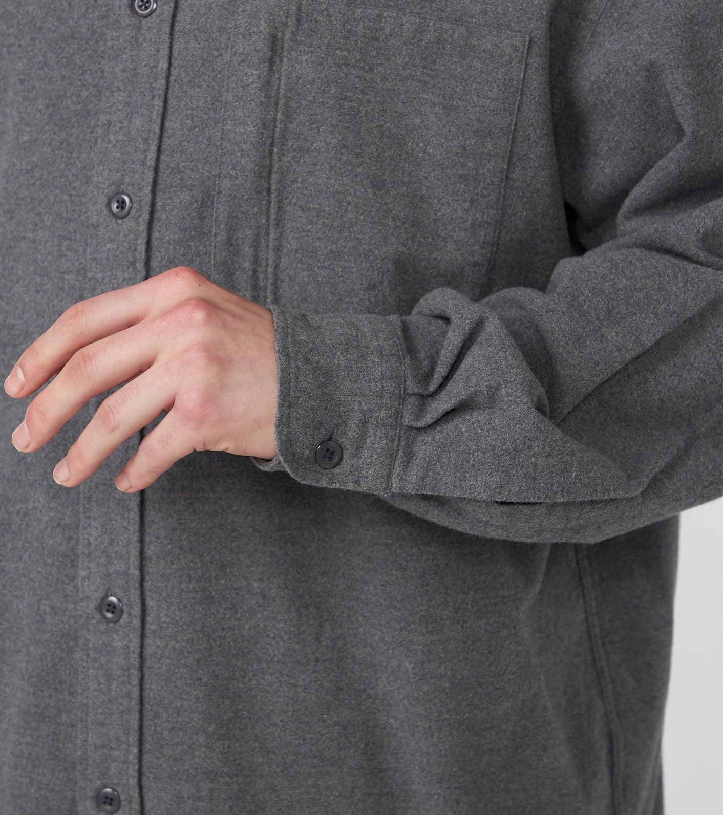 THE NORTH FACE PURPLE LABEL Flannel Mountain Hooded Shirt