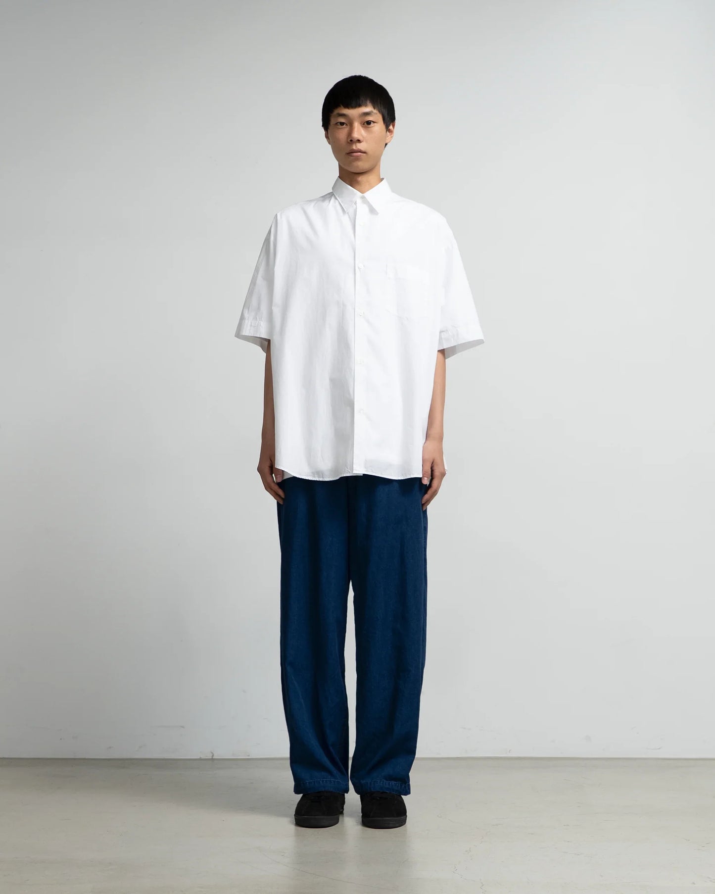 Graphpaper SIDOGRAS Indigo Poplin Track Pants