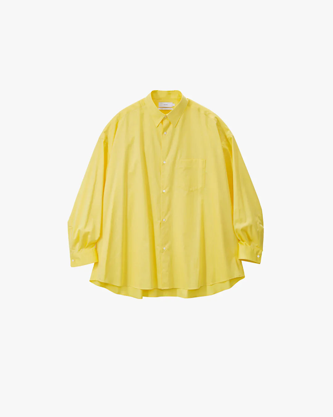 Graphpaper Silicon Poplin Oversized Regular Collar Shirt