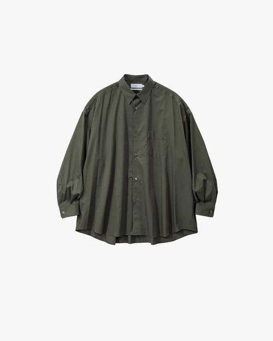 Graphpaper Silicon Poplin Oversized Regular Collar Shirt