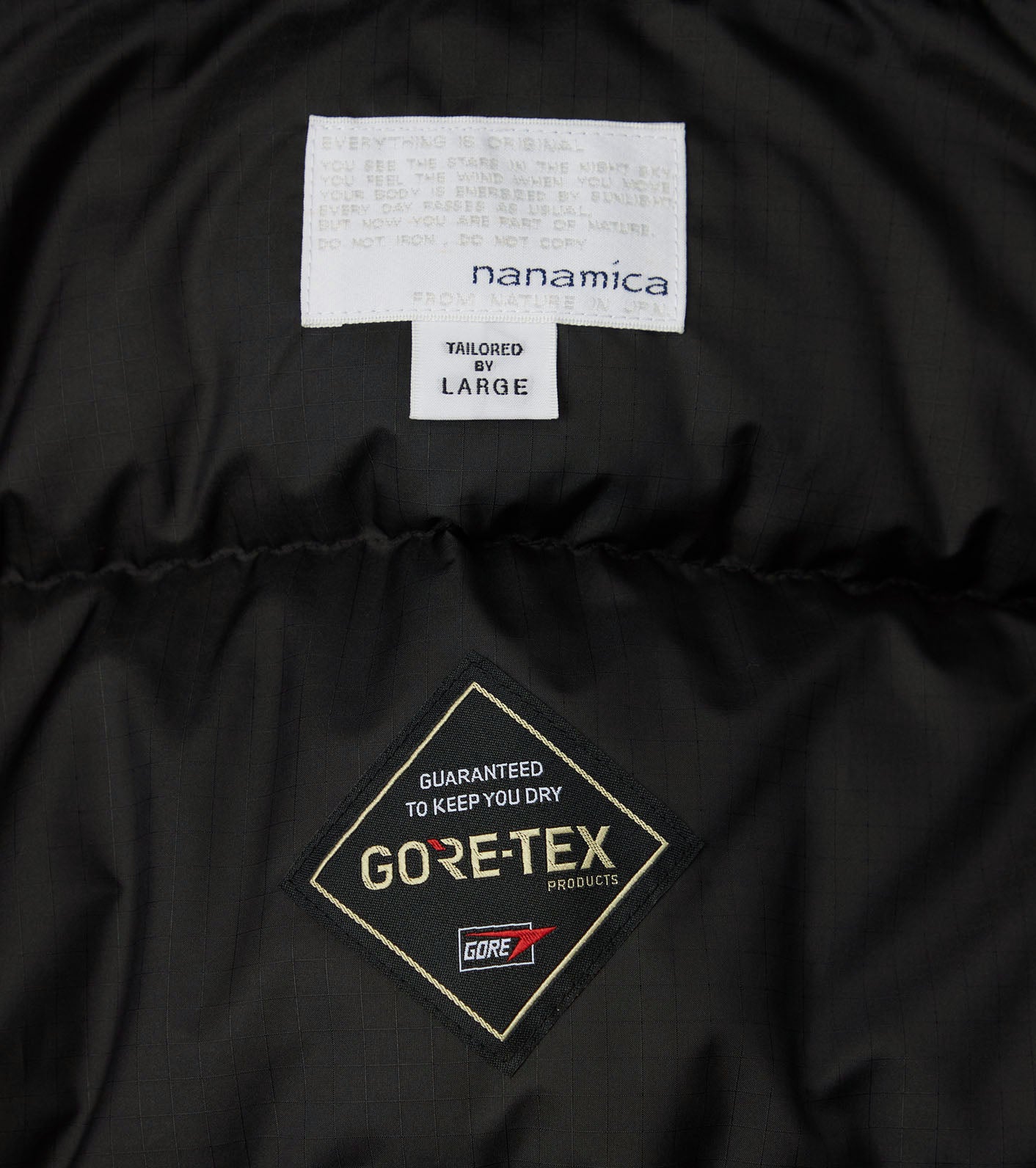 nanamica GORE-TEX Down Coat