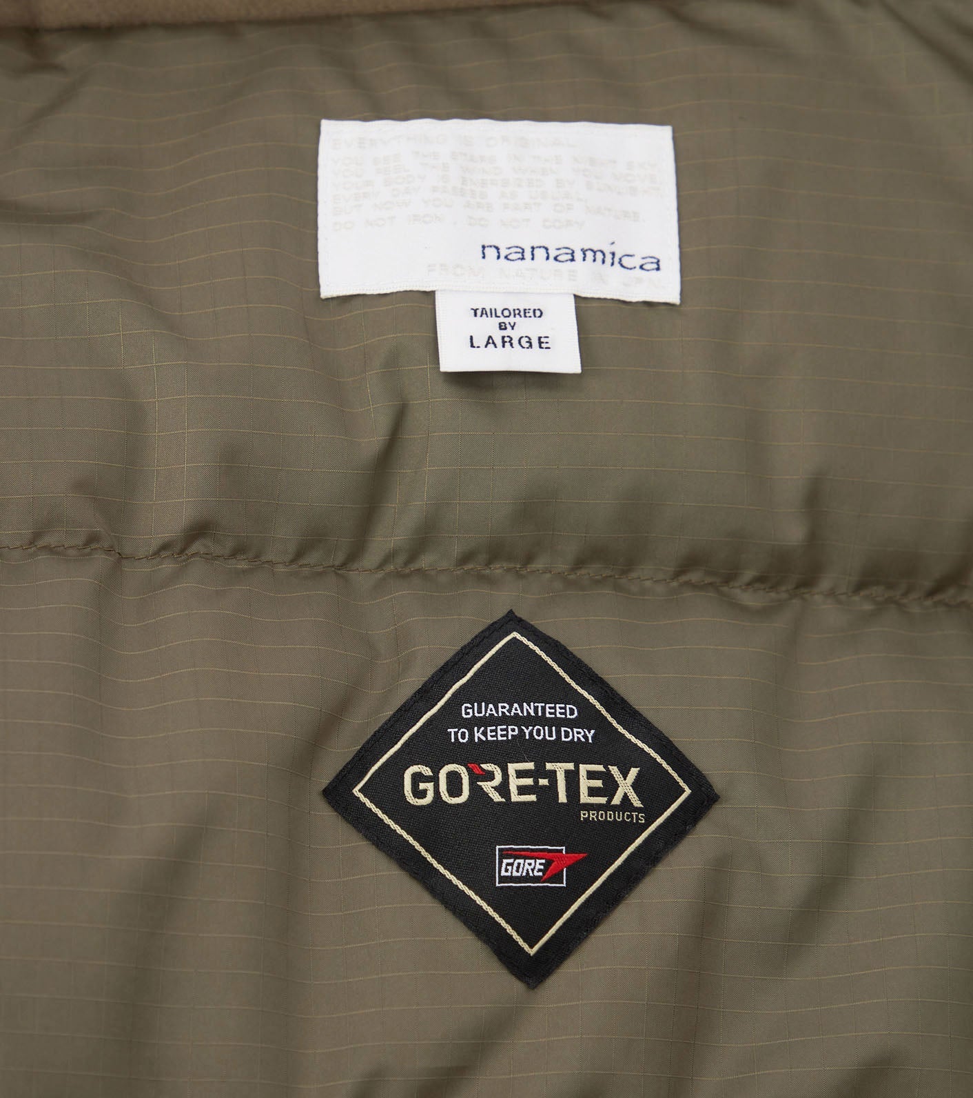 nanamica GORE-TEX Long Down Coat